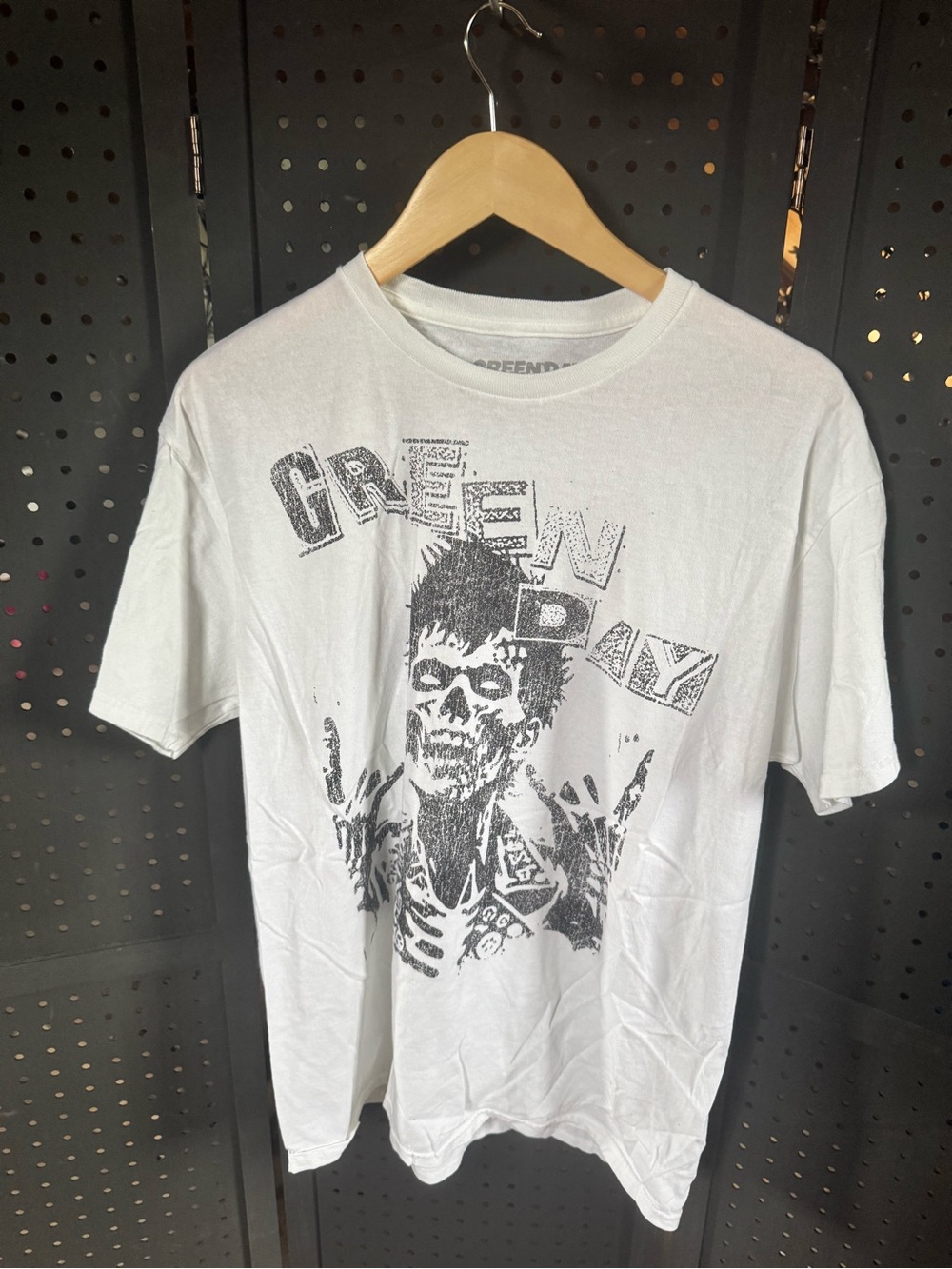 Green Day Men’s Shirt with Black Print